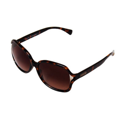 美國(guó)直郵 Coach蔻馳女士太陽(yáng)鏡 潮款防輻射護(hù)目鏡  修飾臉型大號(hào)鏡框  GW-OV-HC8088 深玳瑁色