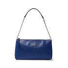 Kate Spade凱特絲蓓 新款真皮單肩鏈條手提包 WKRU1427藍色