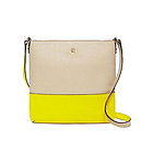 凱特·絲蓓 Kate Spade 黃棕色女款牛皮單肩斜挎包 WKRU1769