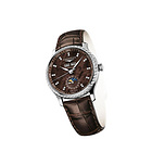 Longines浪琴名匠系列真鉆鑲邊鱷魚皮表帶自動(dòng)機(jī)械男士手表L2.503.0.07.3 