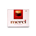 （臨保期特賣35，8月份到期，介意者慎拍）Merci蜜思 特級(jí)牛奶巧克力 精品禮物 250g/盒