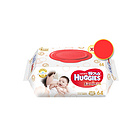 韓國 HUGGIES 好奇 加厚濕巾Premier 64抽（袋裝帶蓋型）給寶寶來自大自然的溫柔呵護