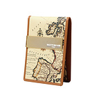 韓國 SOTANIA 新款經(jīng)典地圖鍍金錢夾 鍍金鋼夾 高貴大氣 4卡層1紙幣層