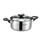 YachtClub 不銹鋼鍋（雙柄鍋20cm） 三層材質 非凡品質 