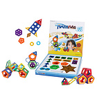 韓國 ORDA MATH MAG 砌塊兒童益智拼插積木 寶寶益智玩具 3歲~7歲