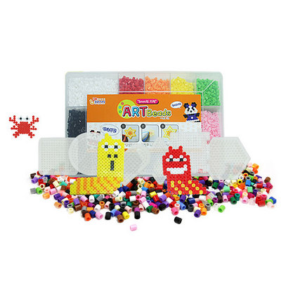 韓國 ART Beads 藝術(shù)串珠 9000 透明套裝 彩珠拼圖 4歲以上