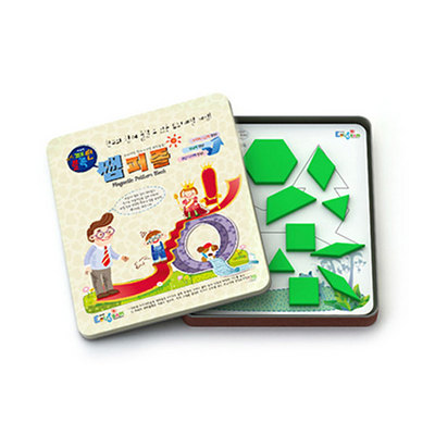 韓國 EDUSSAM MATH MAG兒童益智拼圖兒童益智拼圖 智力拼圖 多圖案拼圖 3歲以上