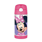 Thermos 膳魔師 米妮圖案兒童保溫杯 創意兒童吸管杯 不銹鋼材質 時尚又實用 355ml 