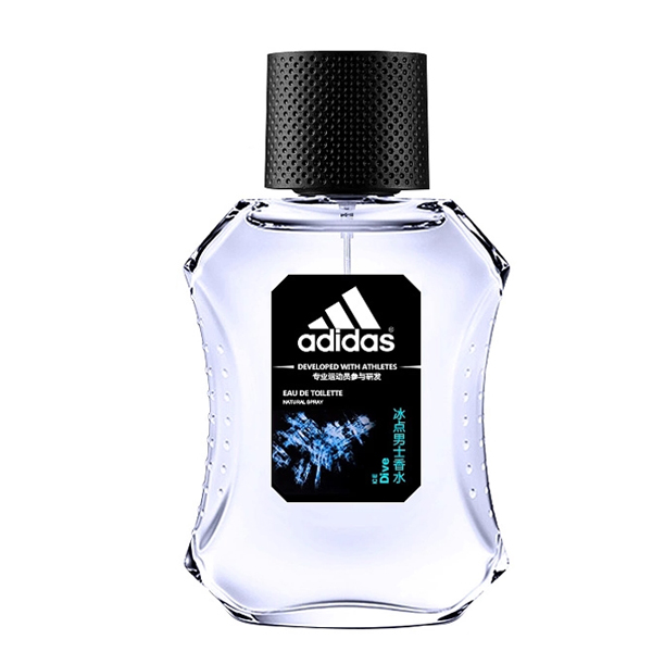 阿迪达斯adidas 男士香水 冷冽性感 朝气迷人 尽显男人魅力(100ml/瓶)