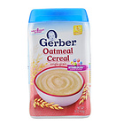 美國 嘉寶Gerber 2段純燕麥米粉 富含高鐵鋅米糊 嬰兒最佳輔食（227g/罐）
