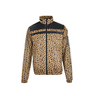  阿迪達斯Adidas 三葉草新款男士豹紋夾克外套 時尚短款防風服