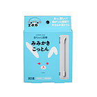 日本 平和 嬰兒專用細軸棉棒 一頭耳挖形一頭螺旋形 方便耐用（80支*2盒）