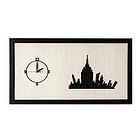 DAWONDECO3D MURAL相框壁鐘 都市 (CT－648） 裝飾壁鐘 藝術家居