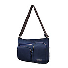 新秀麗美旅休閑單肩橫斜挎包尼龍包 深藍色VICINITY FM688 41 005
