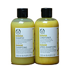 英國 THE BODY SHOP 美體小鋪 TBS香蕉洗發水護發素套裝 保濕滋潤（洗發水250ml+護發素250ml）