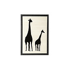 DAWONDECO3D MURAL相框 長頸鹿（GT-451）藝術家居  裝飾畫