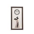 DAWONDECO浮雕畫框歌唱家壁鐘 浮雕裝飾壁掛鐘