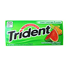 美國 Trident三得口香糖西瓜味 清新口氣 防齲齒（18片/條*14）