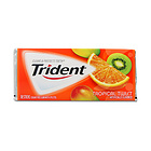 美國 Trident三得 木糖醇口香糖香橙味 保護牙齒 不含糖（18片/條*14）