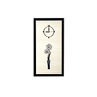 [DAWONDECO]3D MURAL相框壁鐘 白花瓶（WP-349） 浮雕裝飾壁鐘