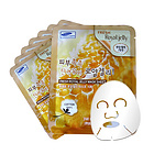 3W CLINIC DoDo 蜂王漿面膜 美白保濕 重現(xiàn)肌膚光澤 10片/盒