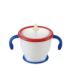 日本 Richell 利其爾 吸管訓練杯 嬰兒帶柄水杯