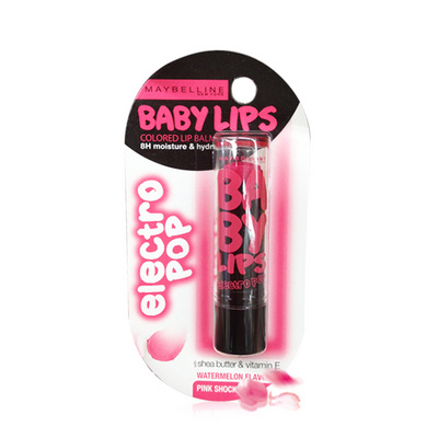 美國 美寶蓮 Maybelline 變色修護(hù)口紅 SPF16防曬 粉色