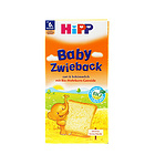 德國 Hipp 喜寶 BIO純天然有機嬰兒磨牙面包餅干 6個月寶寶輔食 100g/盒