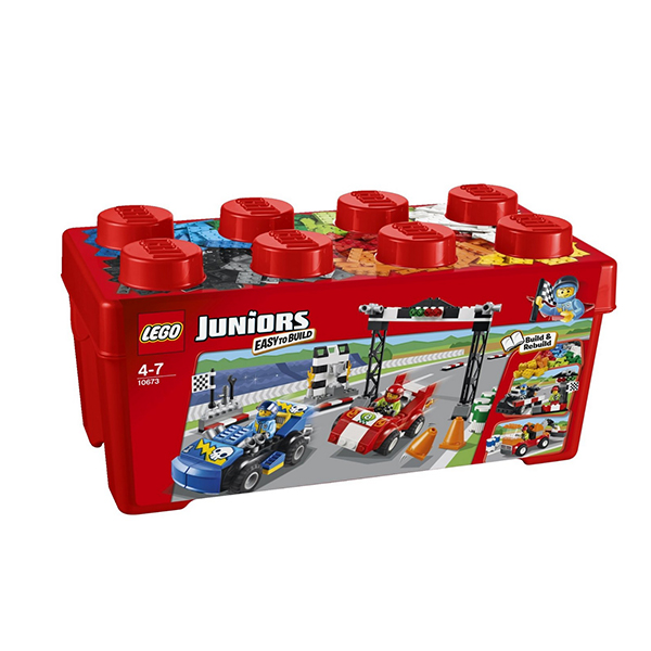 lego 乐高 小拼砌师系列 赛车拉力赛 106737 幼儿玩具