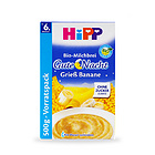 德國 HIPP 喜寶 有機香蕉燕麥晚安米糊 晚餐米粉 高鈣鐵鋅嬰兒輔食 適合6個月以上寶寶