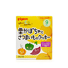 日本 pigeon貝親 高鈣栗子南瓜甘薯餅干 寶寶曲奇餅干 兩盒裝