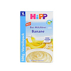 德國 HIPP 喜寶 水果米粉嬰兒輔食 有機香蕉牛奶玉米高鈣鐵寶寶輔食 適合4個月以上寶寶