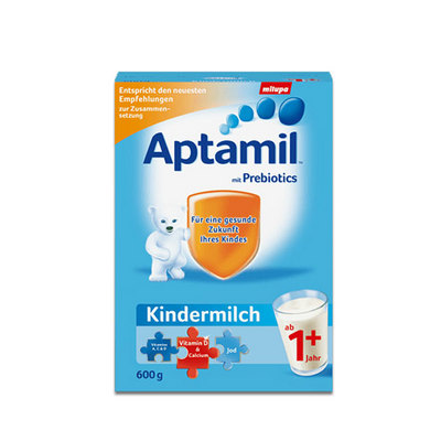 德國原裝進(jìn)口 美樂寶 Aptamil愛他美1+奶粉 1歲以上 600g/罐