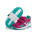 Adidas阿迪達斯三葉草女童運動鞋 m20337 1-3歲 玫紅透氣網布 魔術搭扣