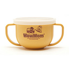 韓國 WowMom 雙手馬克杯+塑料蓋2P