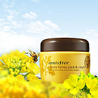 innisfree悅詩(shī)風(fēng)吟 油菜花蜂蜜面霜面膜二合一 補(bǔ)水保濕兩用面霜100ml 