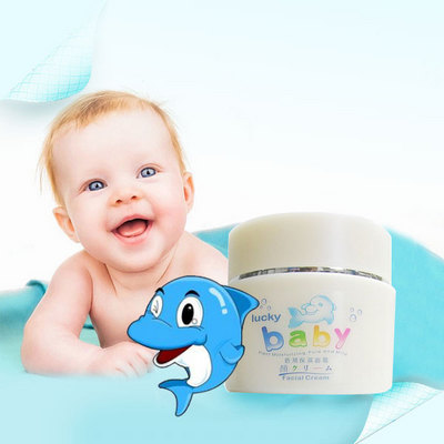 日本 圣璐莎LUCKY BABY幸運(yùn)寶寶保濕面霜 倍潤保濕面霜/植物水養(yǎng)精華保濕面霜 50g