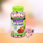 美國(guó) Vitafusion 成人小熊鈣糖 果味鈣加維生素D軟糖 100粒