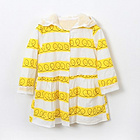 韓國 BY.HAECOZY BY BIN SMILE1 防風(fēng)防水兩面風(fēng)衣 女童均碼  黃色