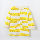 韓國 BY.HAECOZY BY BIN SMILE2 防風(fēng)防水兩面穿風(fēng)衣 男童均碼  黃色