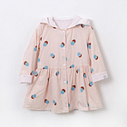 韓國 BY.HAECOZY BY BIN DOT PINK 防風(fēng)防水兩面穿風(fēng)衣 女童均碼 桃粉色