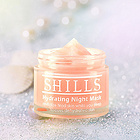 臺灣 SHILLS舒兒絲 活泉水磁場凈白水凝膜 美白補(bǔ)水保濕睡眠面膜  