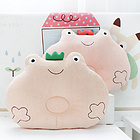 韓國 Cutebaby 卡通青蛙嬰兒矯正枕 純棉透氣