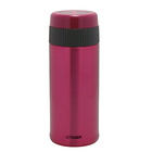 日本 Tiger虎牌350毫升保溫杯連茶隔MMR-A035(PE) 桃紅色   保稅國際專供