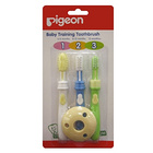 日本 Pigeon貝親 練習牙刷組合   海外直郵