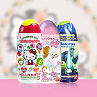 日本 BANDAI 嬰幼兒童2合1洗發護發水 Hello Kitty/輕松熊/怪獸大學 弱酸性洗發水 150ml