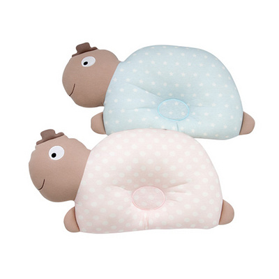 韓國 Cutebaby 卡通小烏龜嬰兒矯正枕 純棉透氣