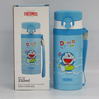 德國 THERMOS膳魔師 多啦A夢350毫升真空保溫瓶JNG-350 BL(DRM)  原裝進口