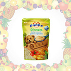 新西蘭 Farex 寶寶蔬菜營養(yǎng)輔食 晚餐米糊米粉4+ 110g 兩包裝