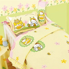 A – FONTANE 吉蒂貓嬰兒床笠連枕袋 81301  